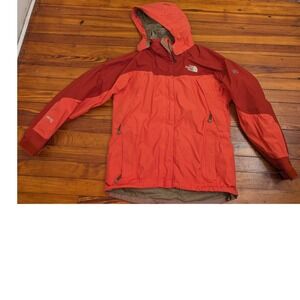 The North Face Summit Series Gore-Tex XCR Jacket Womens Medium Red Orange Shell